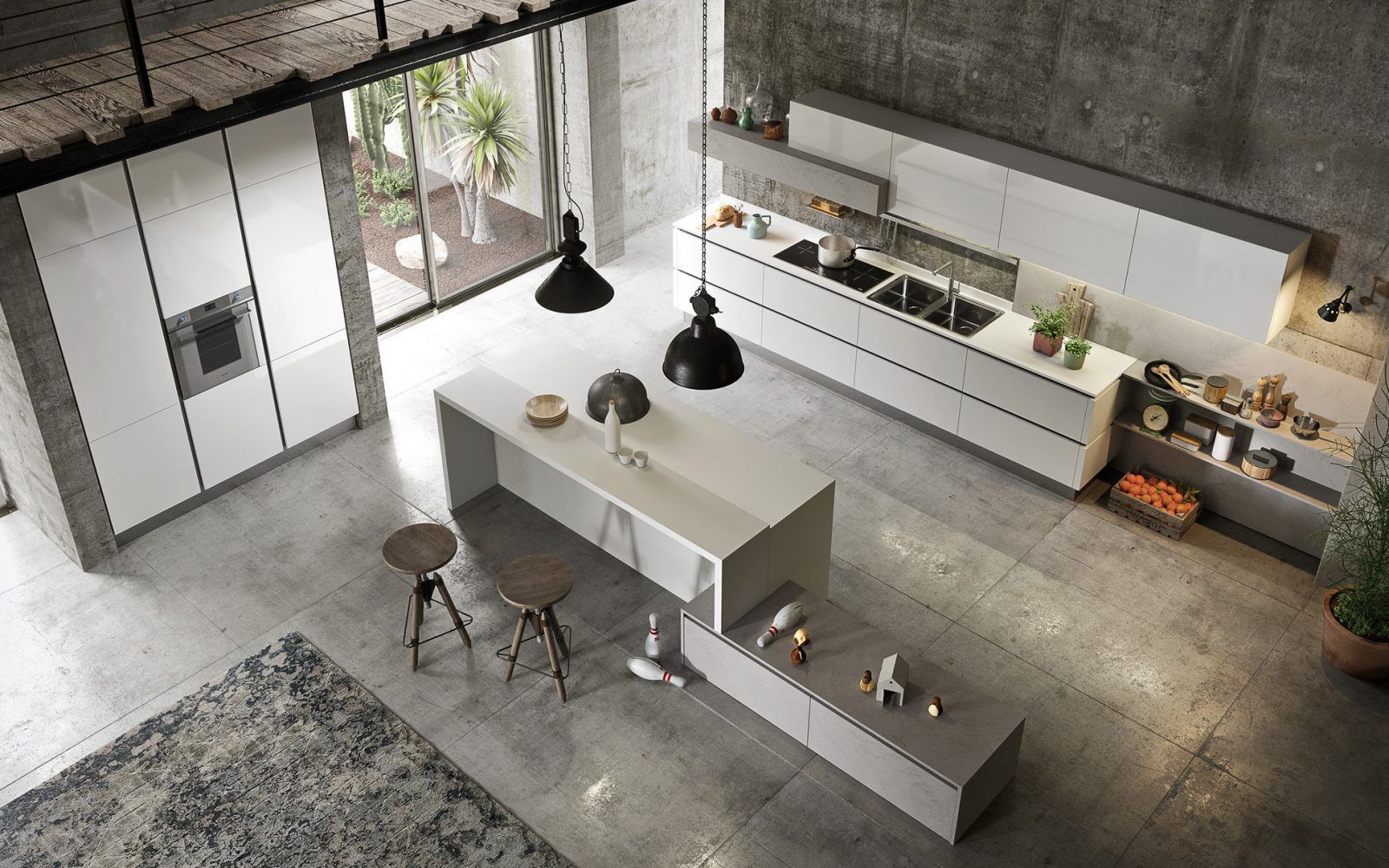 RM Living Cincinnati Modern Contemporary Interior Design Custom Kitchen By Record